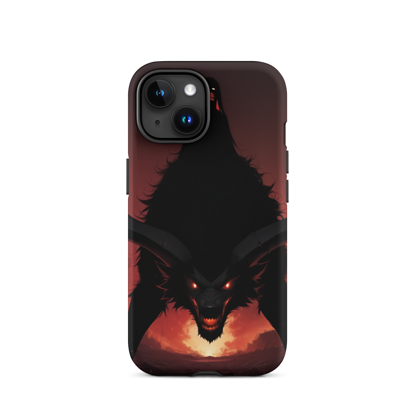 Coque iPhone® buffle chimèrique - iPhone 15 - Double Couche Rigide - SoulCase
