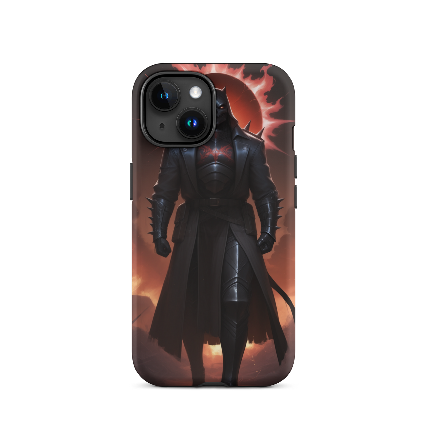 Coque iPhone® bourreau infernal - iPhone 15 - Double Couche Rigide - SoulCase