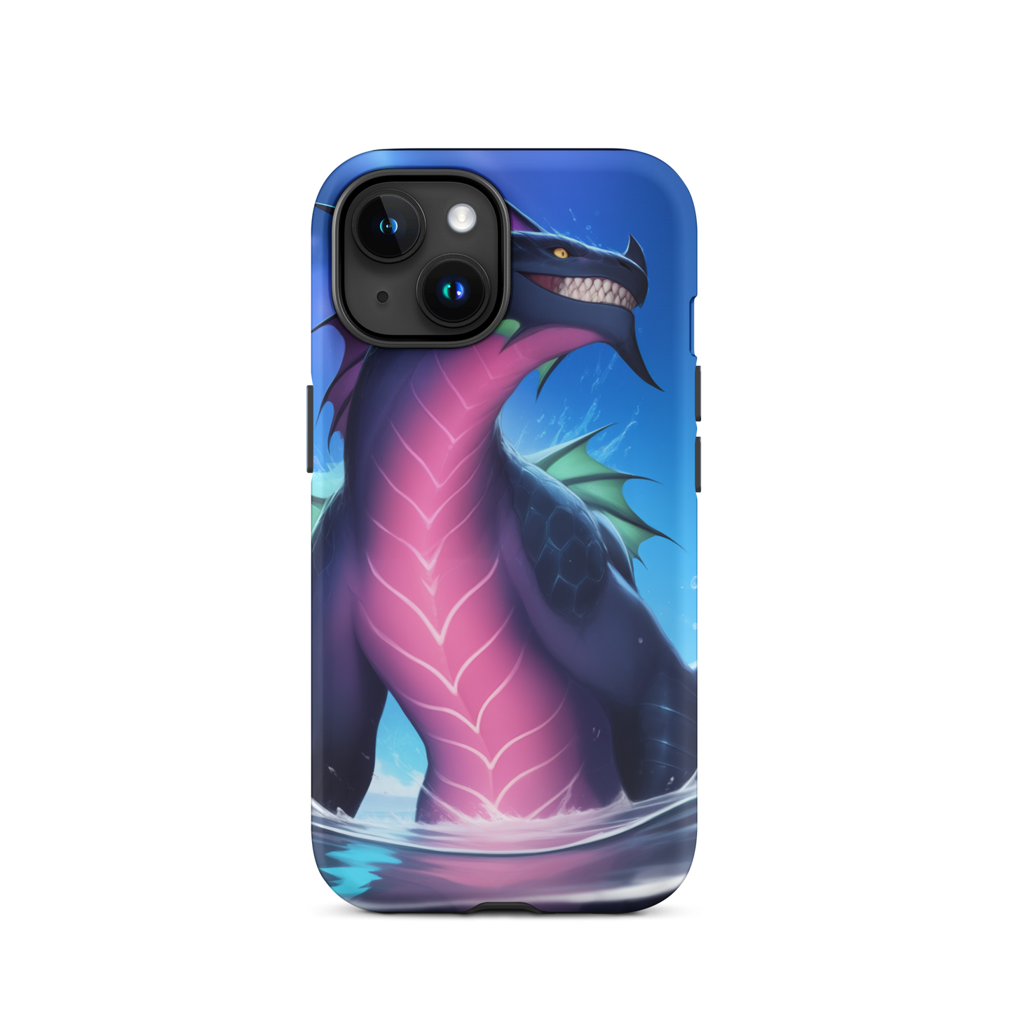 Coque iPhone® empereur de l’océan - iPhone 15 - Double Couche Rigide - SoulCase