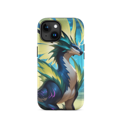 Coque iPhone® Dragon Sylvestre - iPhone 15 - Double Couche Rigide - SoulCase