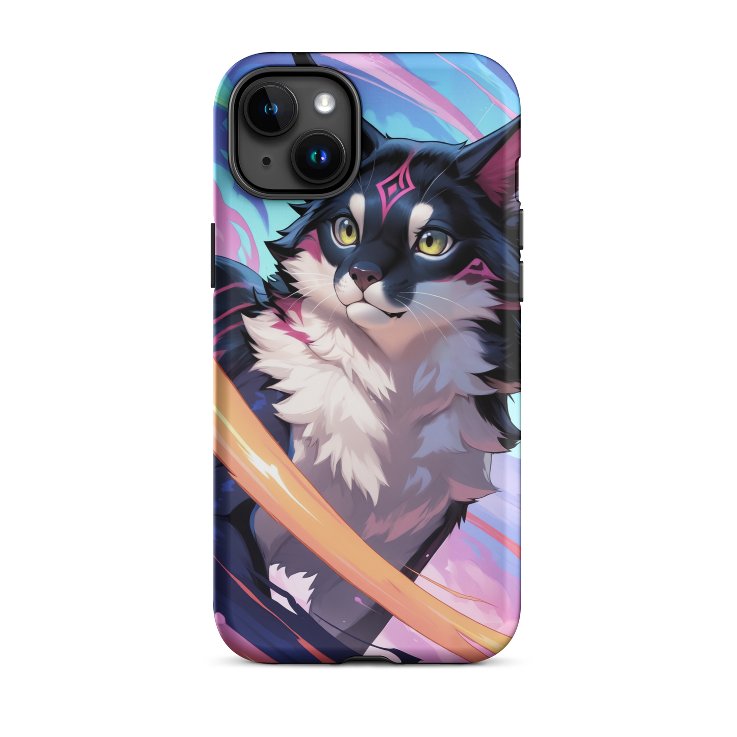 Coque iPhone® chien mignon - iPhone 15 Plus - Double Couche Rigide - SoulCase