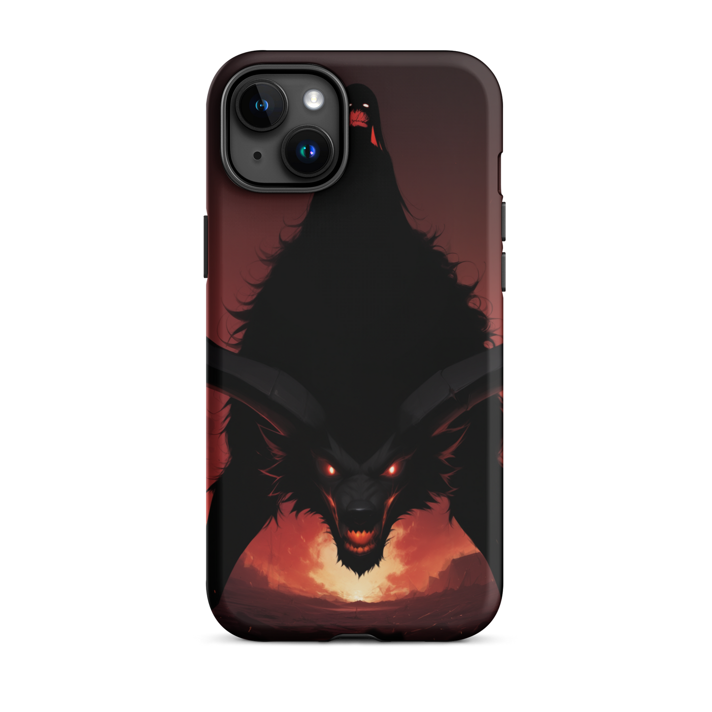 Coque iPhone® buffle chimèrique - iPhone 15 Plus - Double Couche Rigide - SoulCase