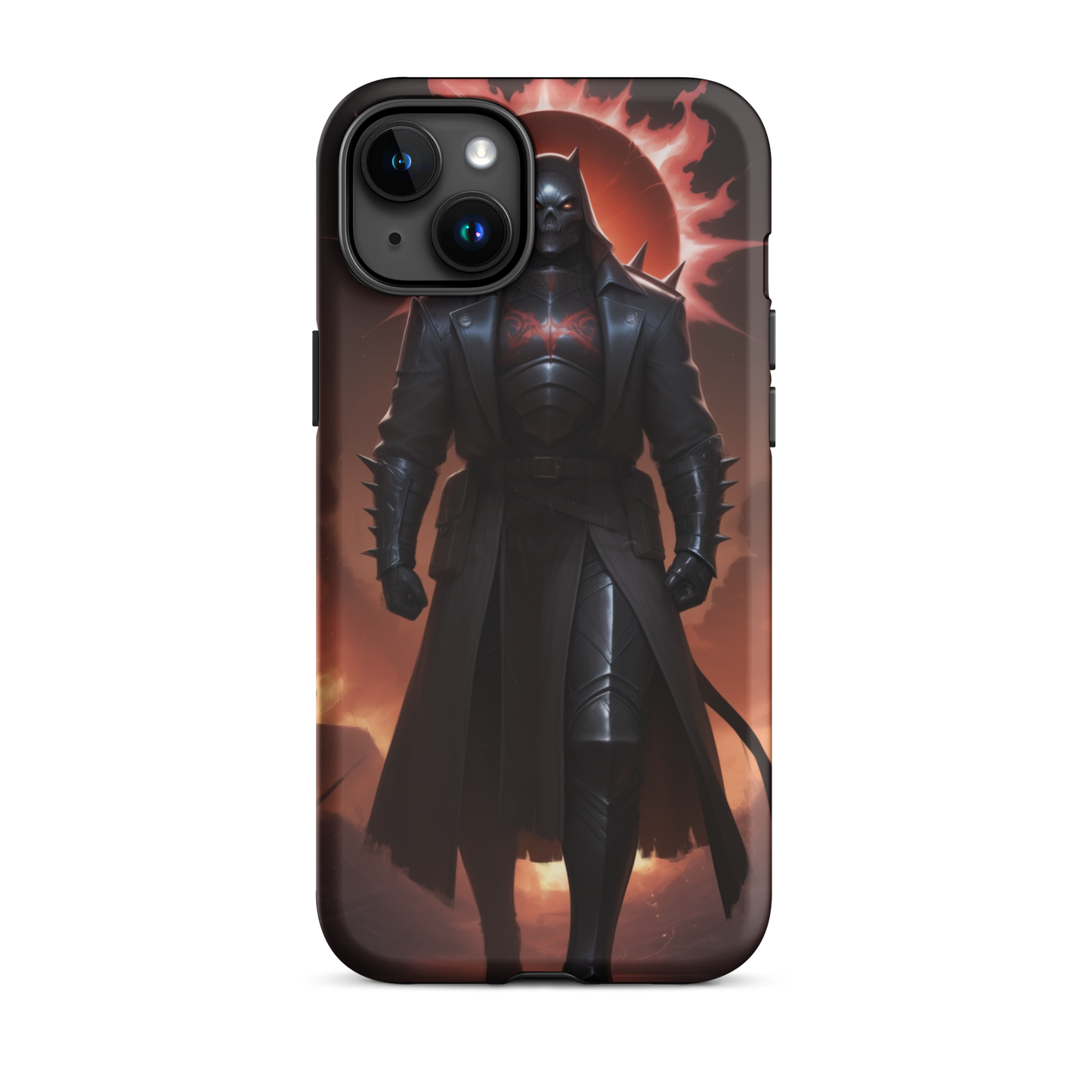 Coque iPhone® bourreau infernal - iPhone 15 Plus - Double Couche Rigide - SoulCase