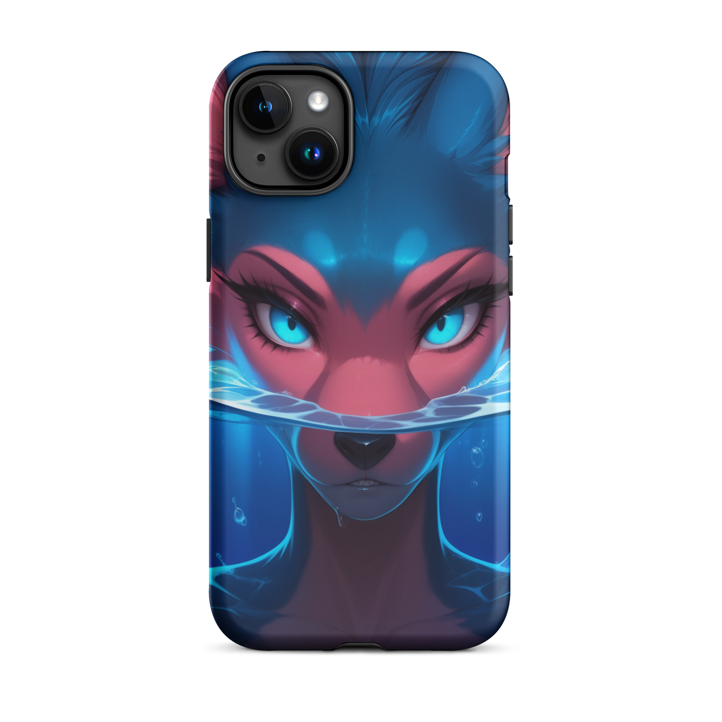 Coque iPhone® visiteur de l’océan - iPhone 15 Plus - Double Couche Rigide - SoulCase
