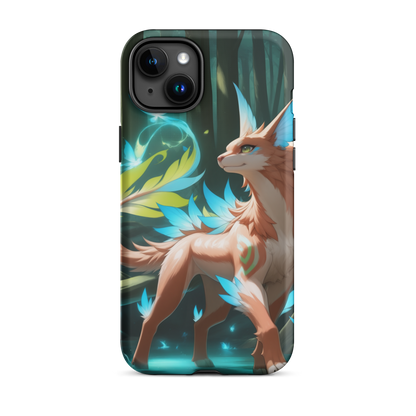 Coque iPhone® Félin de la forêt - iPhone 15 Plus - Double Couche Rigide - SoulCase