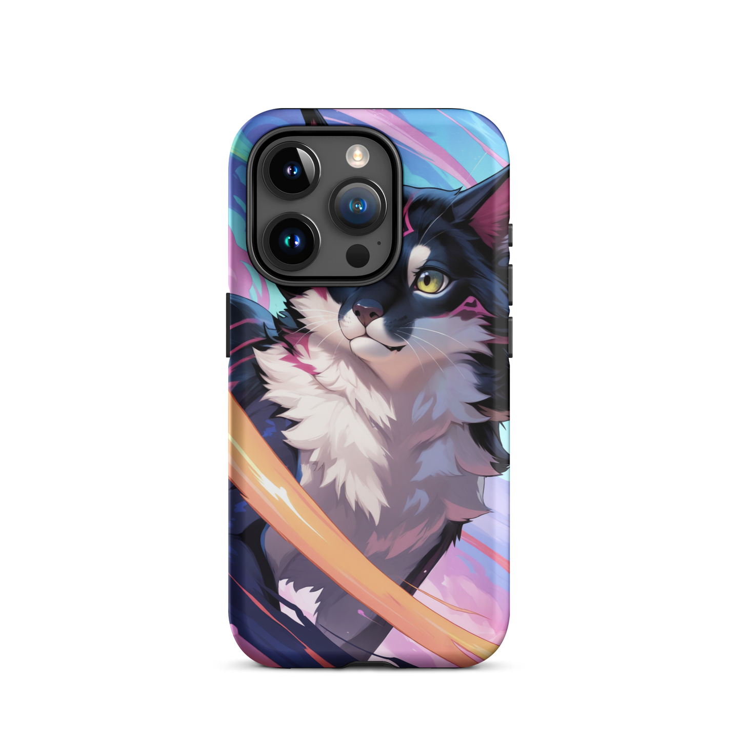 Coque iPhone® chien mignon - iPhone 15 Pro - Double Couche Rigide - SoulCase