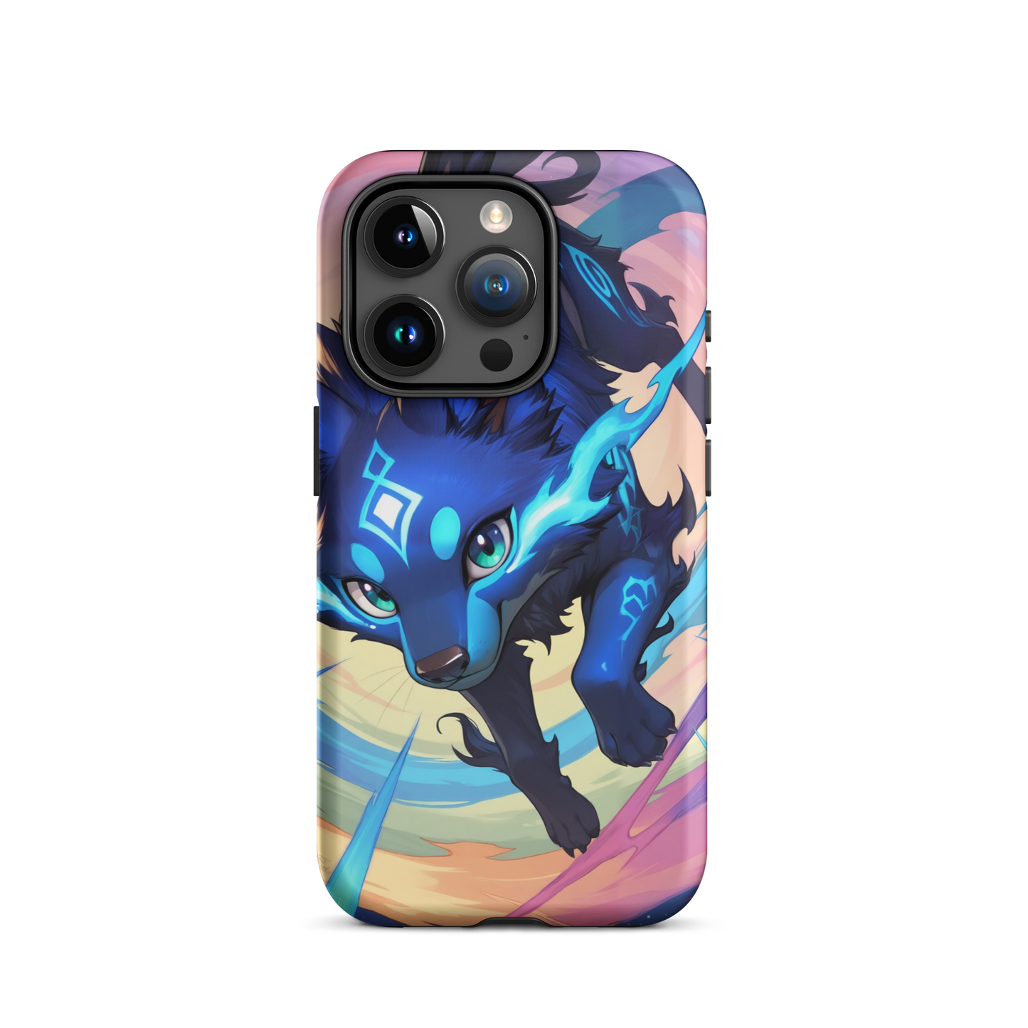 Coque iPhone® renard mignon - iPhone 15 Pro - Double Couche Rigide - SoulCase