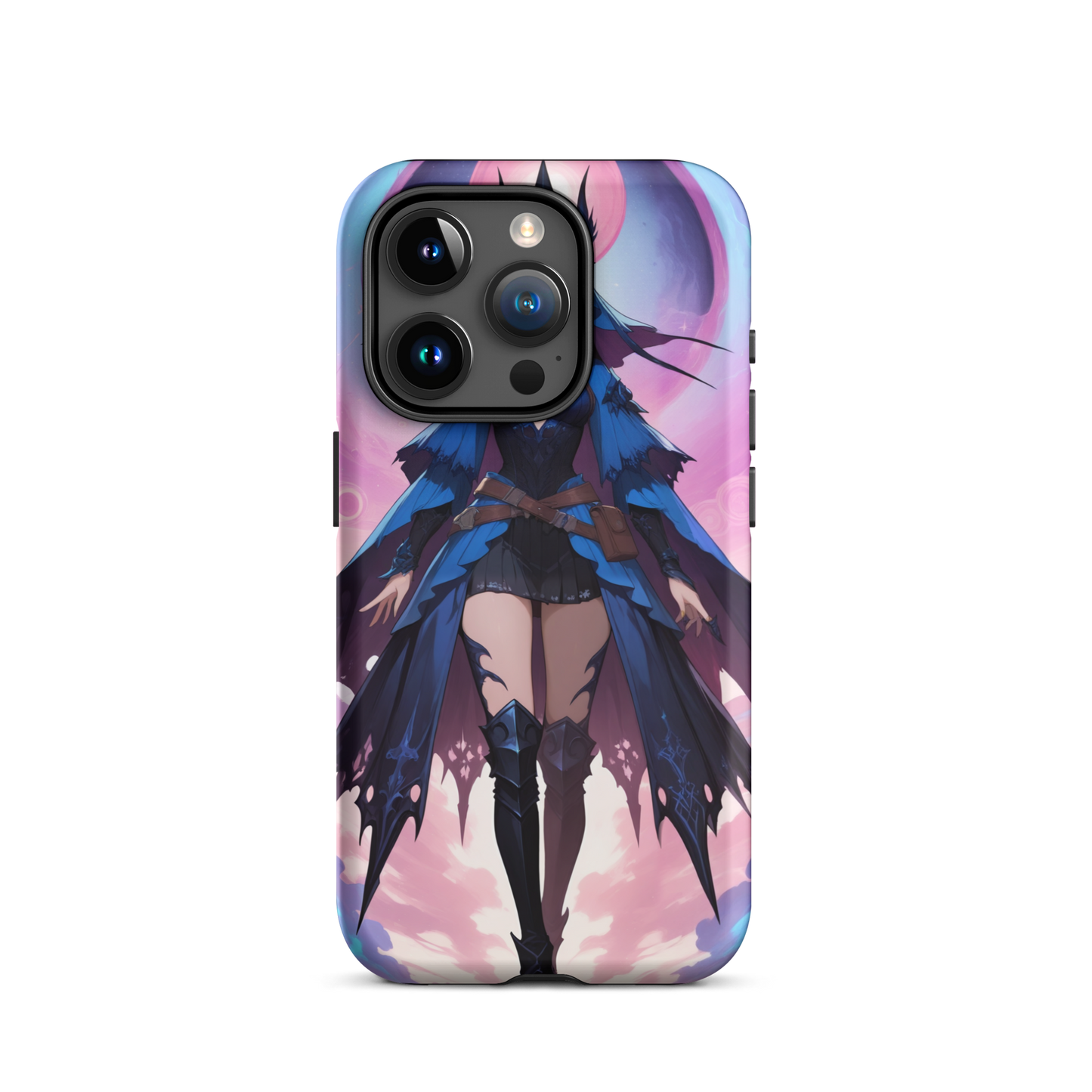 Coque iPhone® femme elfique - iPhone 15 Pro - Double Couche Rigide - SoulCase