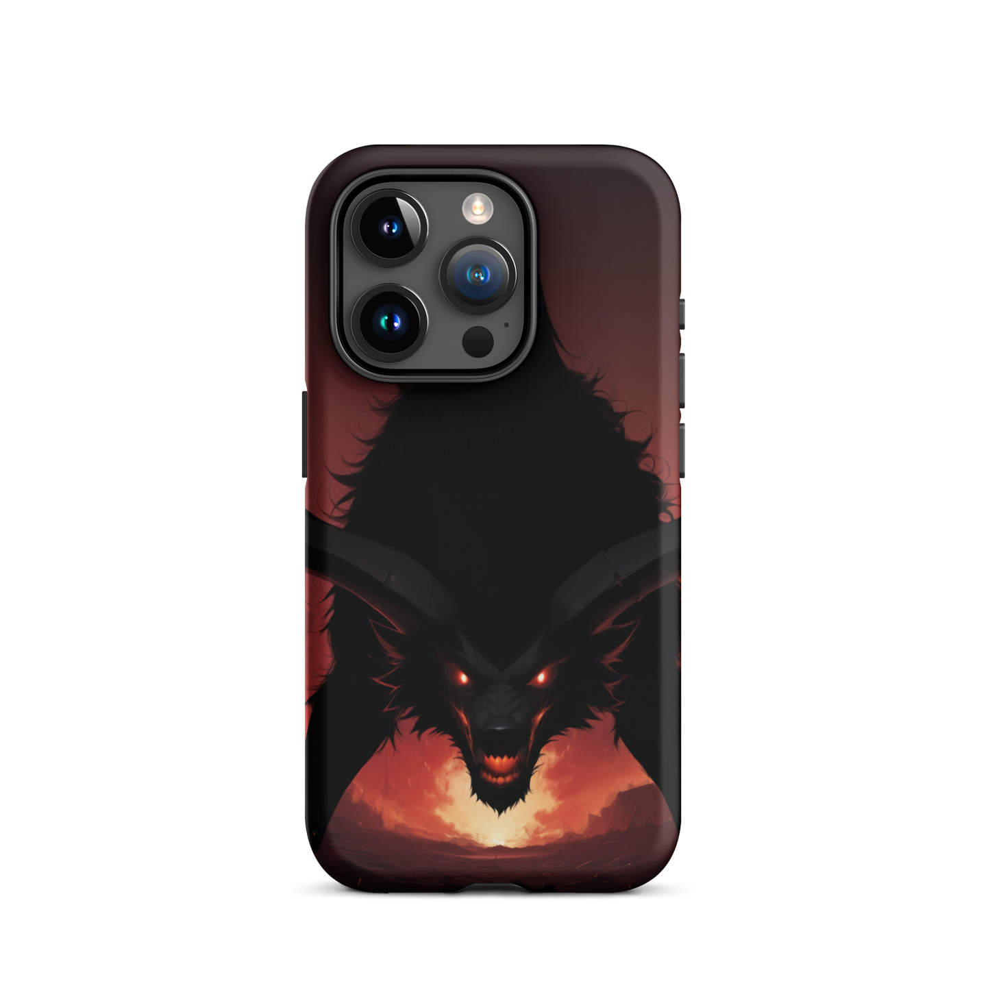 Coque iPhone® buffle chimèrique - iPhone 15 Pro - Double Couche Rigide - SoulCase