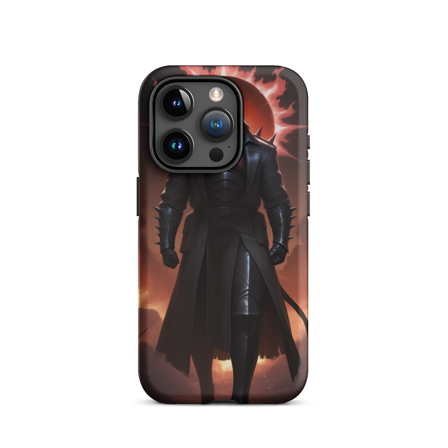 Coque iPhone® bourreau infernal - iPhone 15 Pro - Double Couche Rigide - SoulCase