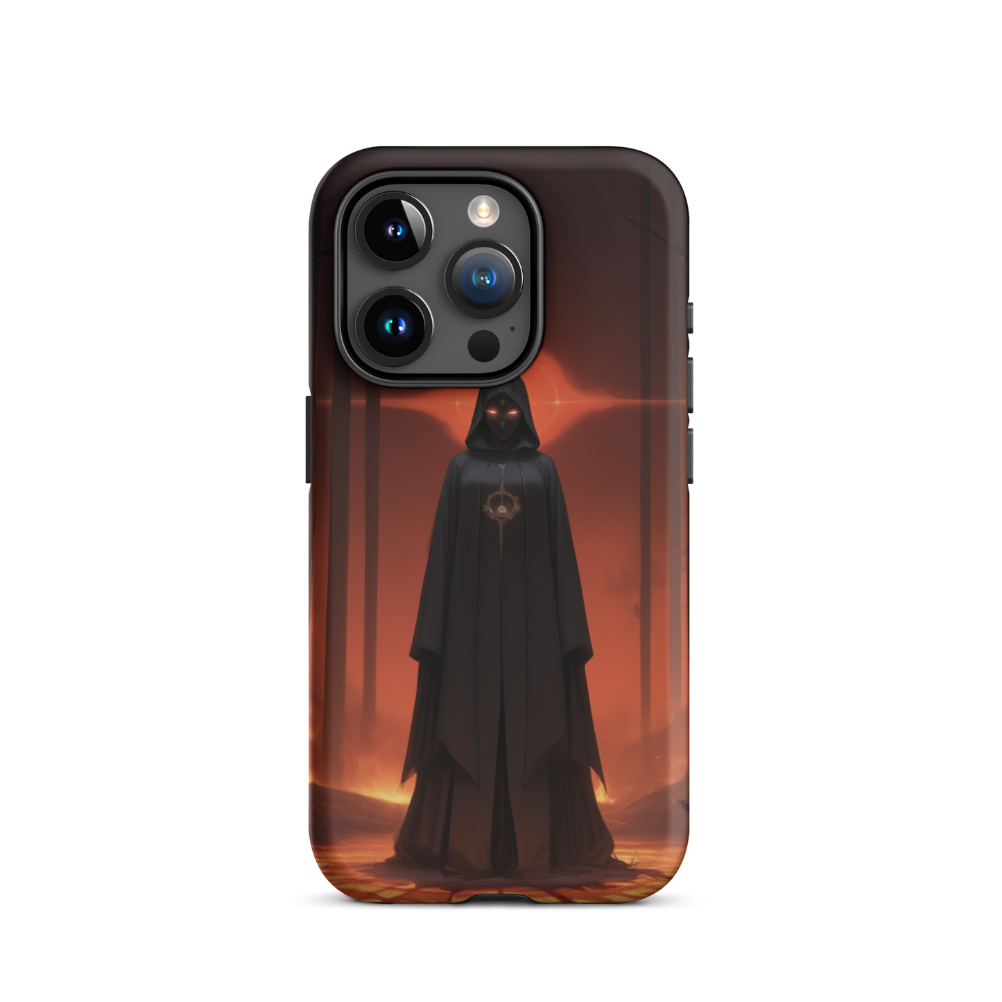Coque iPhone® membre de la secte - iPhone 15 Pro - Double Couche Rigide - SoulCase
