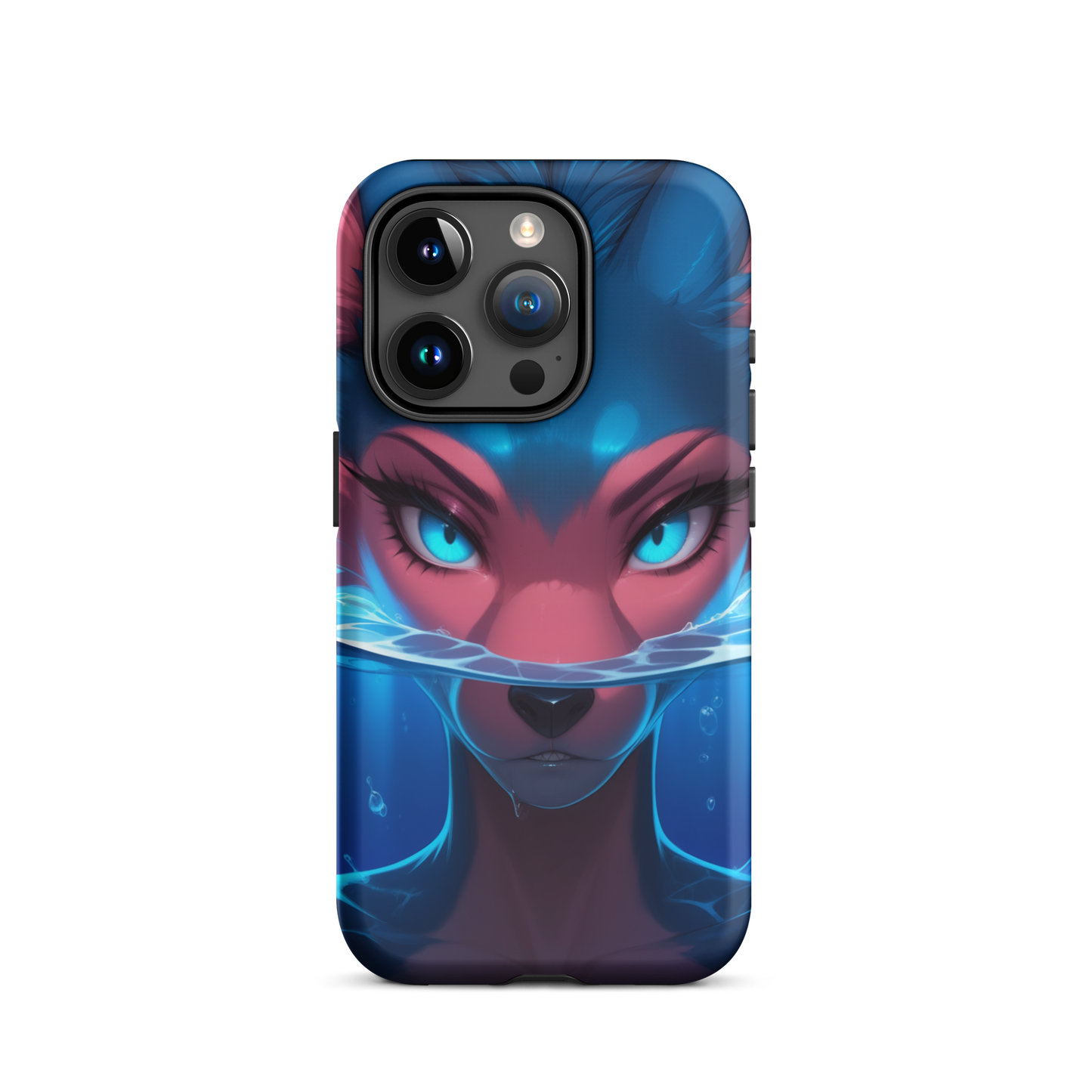 Coque iPhone® visiteur de l’océan - iPhone 15 Pro - Double Couche Rigide - SoulCase