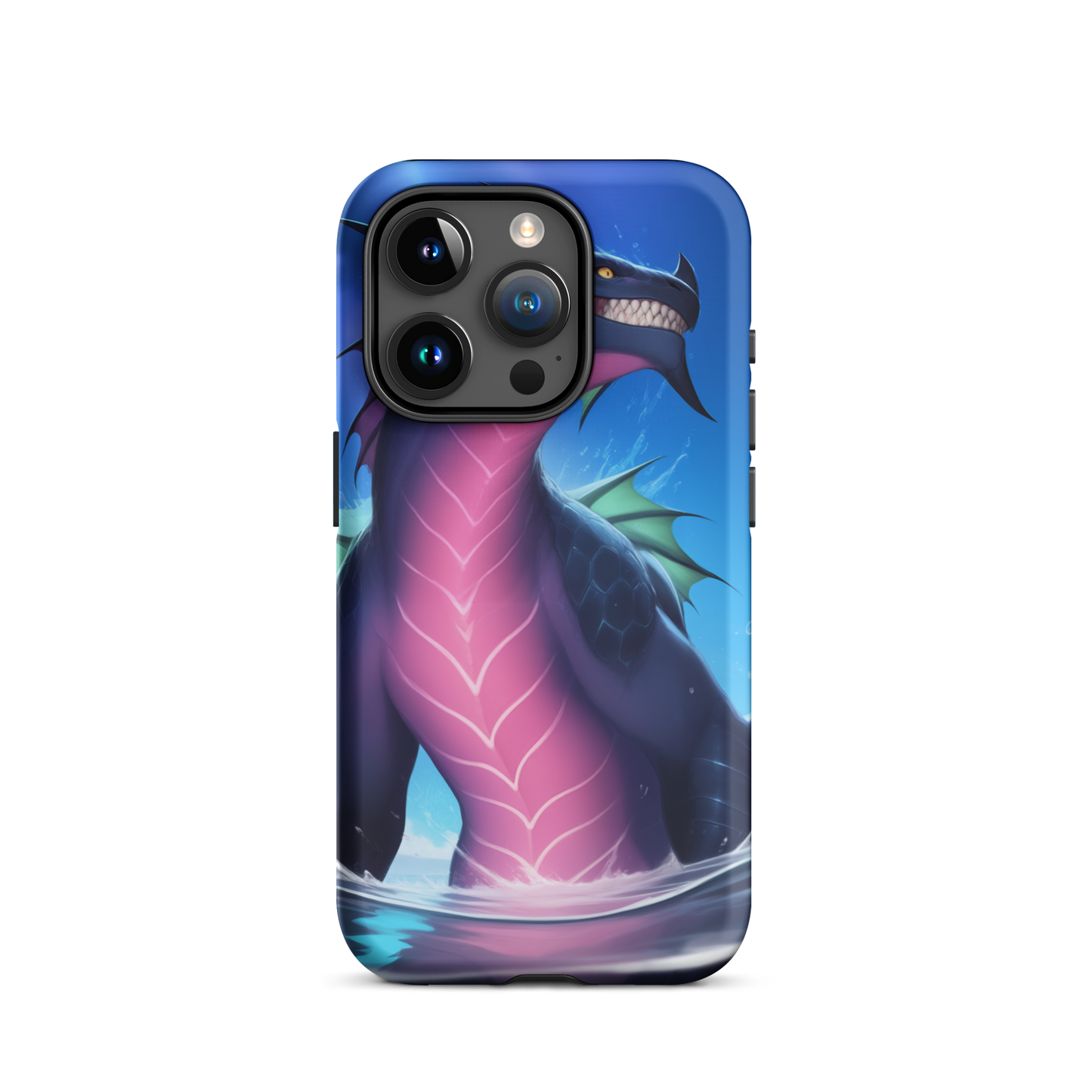 Coque iPhone® empereur de l’océan - iPhone 15 Pro - Double Couche Rigide - SoulCase