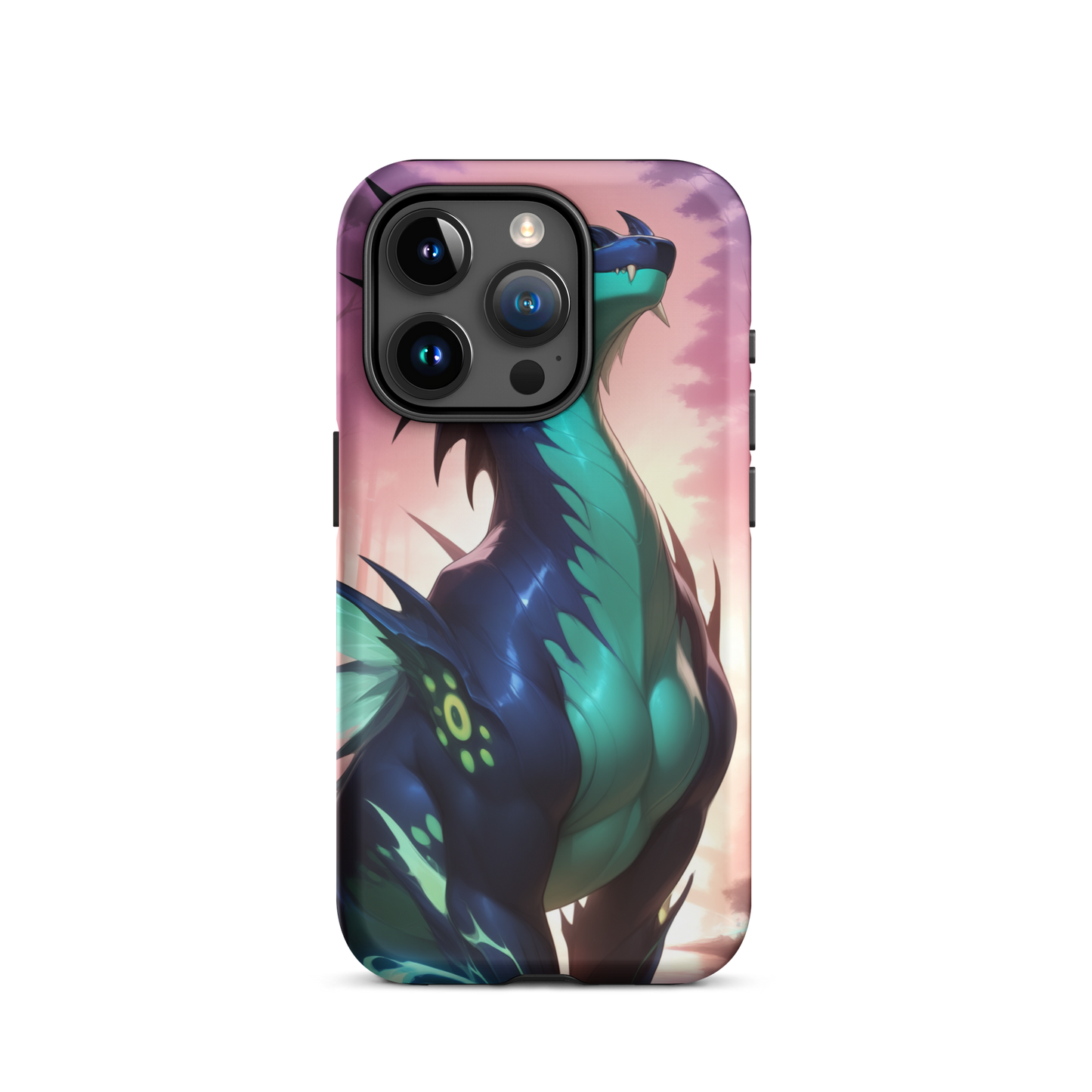 Coque iPhone® Bravoure d’une bête - iPhone 15 Pro - Double Couche Rigide - SoulCase