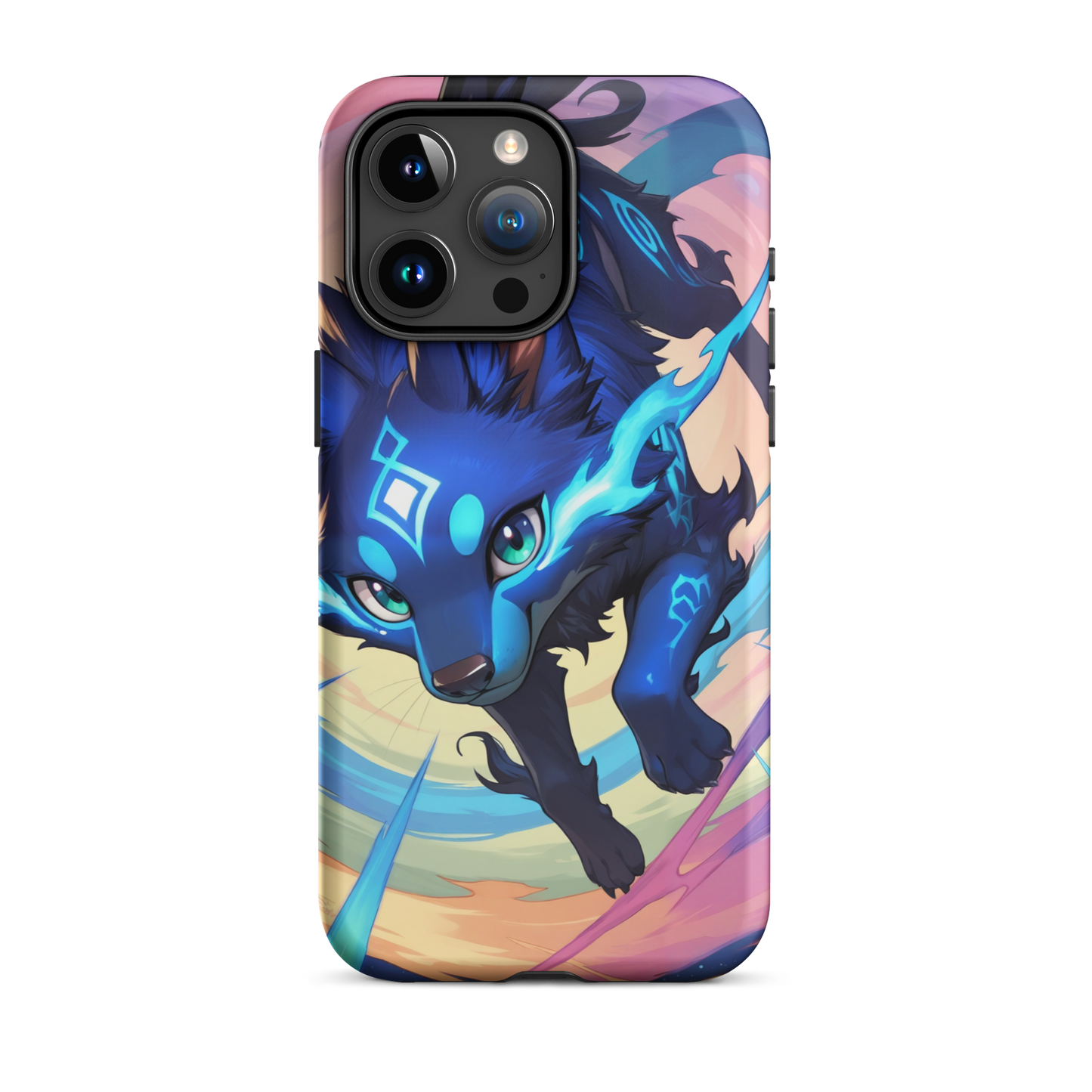 Coque iPhone® renard mignon - iPhone 15 Pro Max - Double Couche Rigide - SoulCase