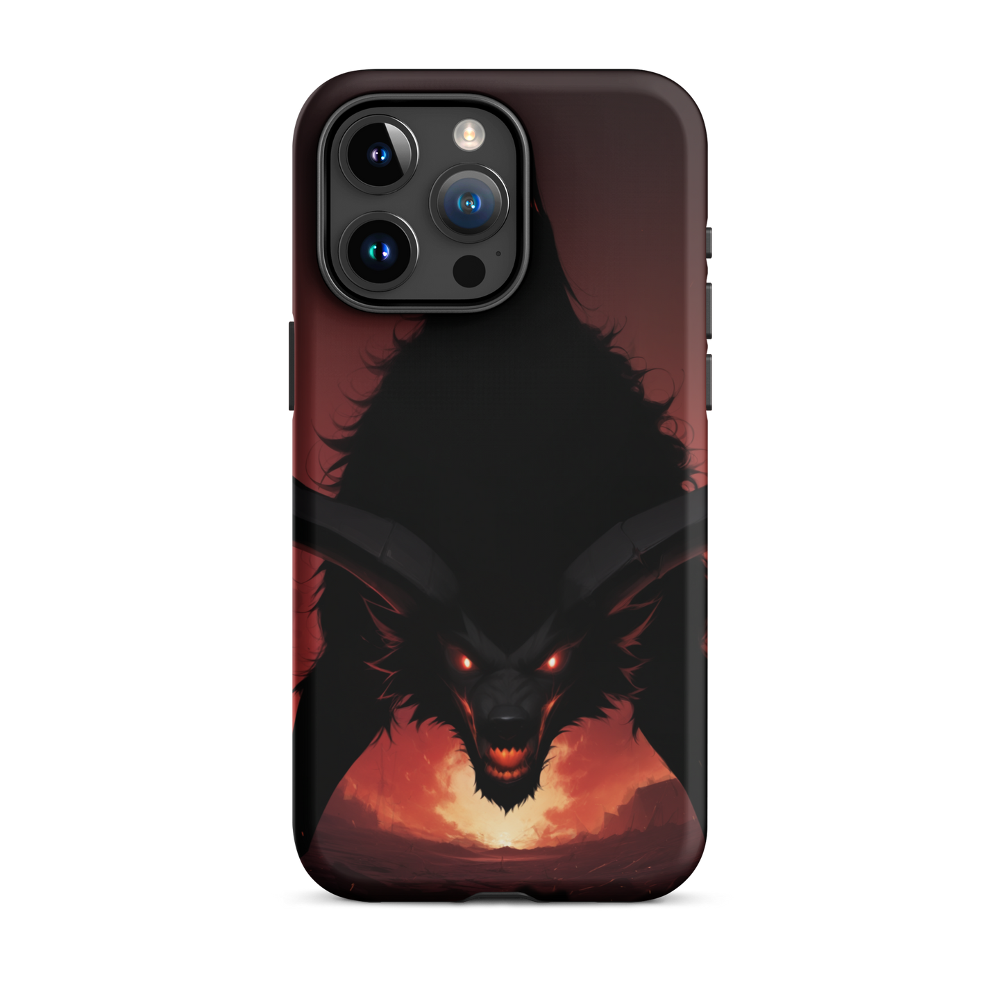 Coque iPhone® buffle chimèrique - iPhone 15 Pro Max - Double Couche Rigide - SoulCase