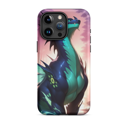 Coque iPhone® Bravoure d’une bête - iPhone 15 Pro Max - Double Couche Rigide - SoulCase