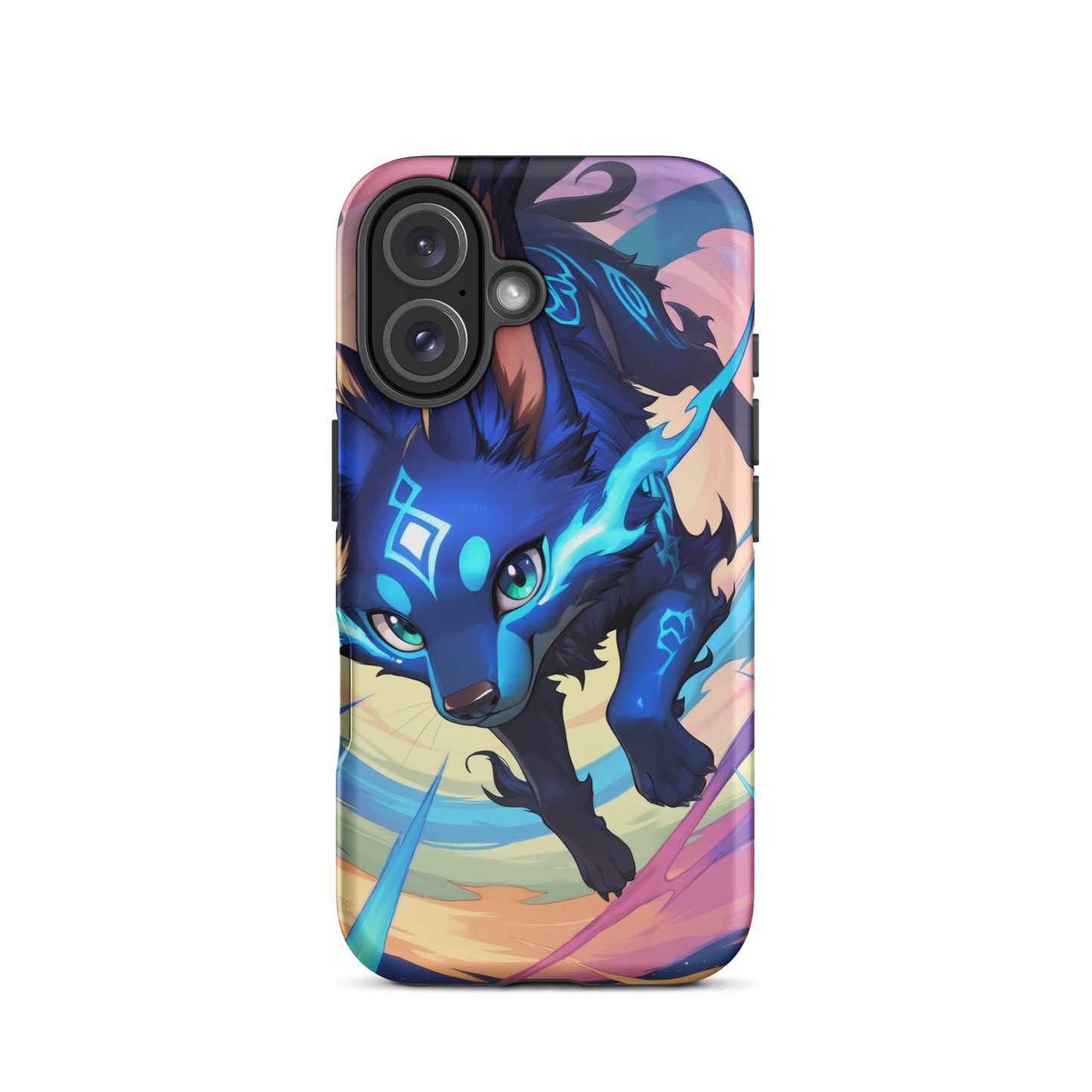 Coque iPhone® renard mignon - iPhone 16 - Double Couche Rigide - SoulCase