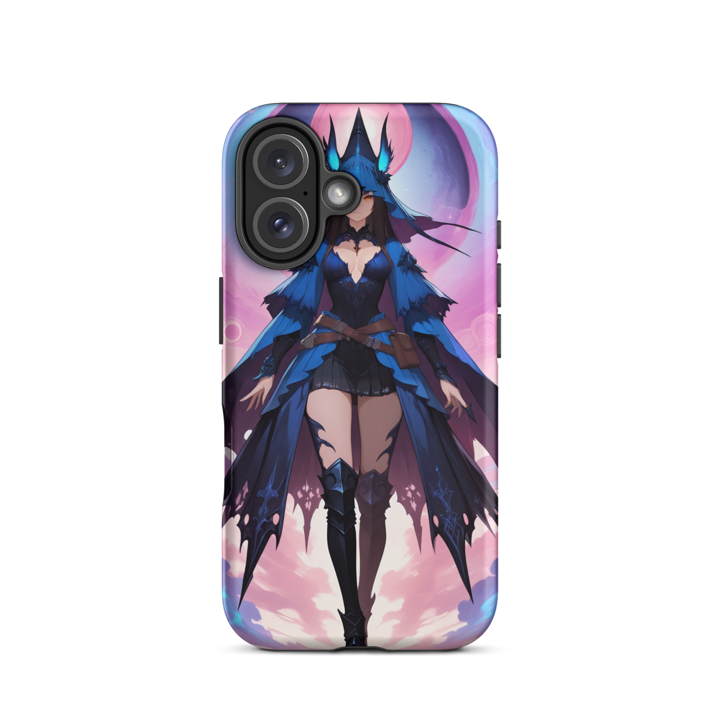 Coque iPhone® femme elfique - iPhone 16 - Double Couche Rigide - SoulCase