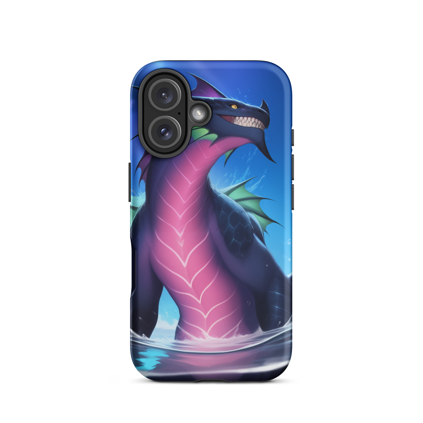 Coque iPhone® empereur de l’océan - iPhone 16 - Double Couche Rigide - SoulCase