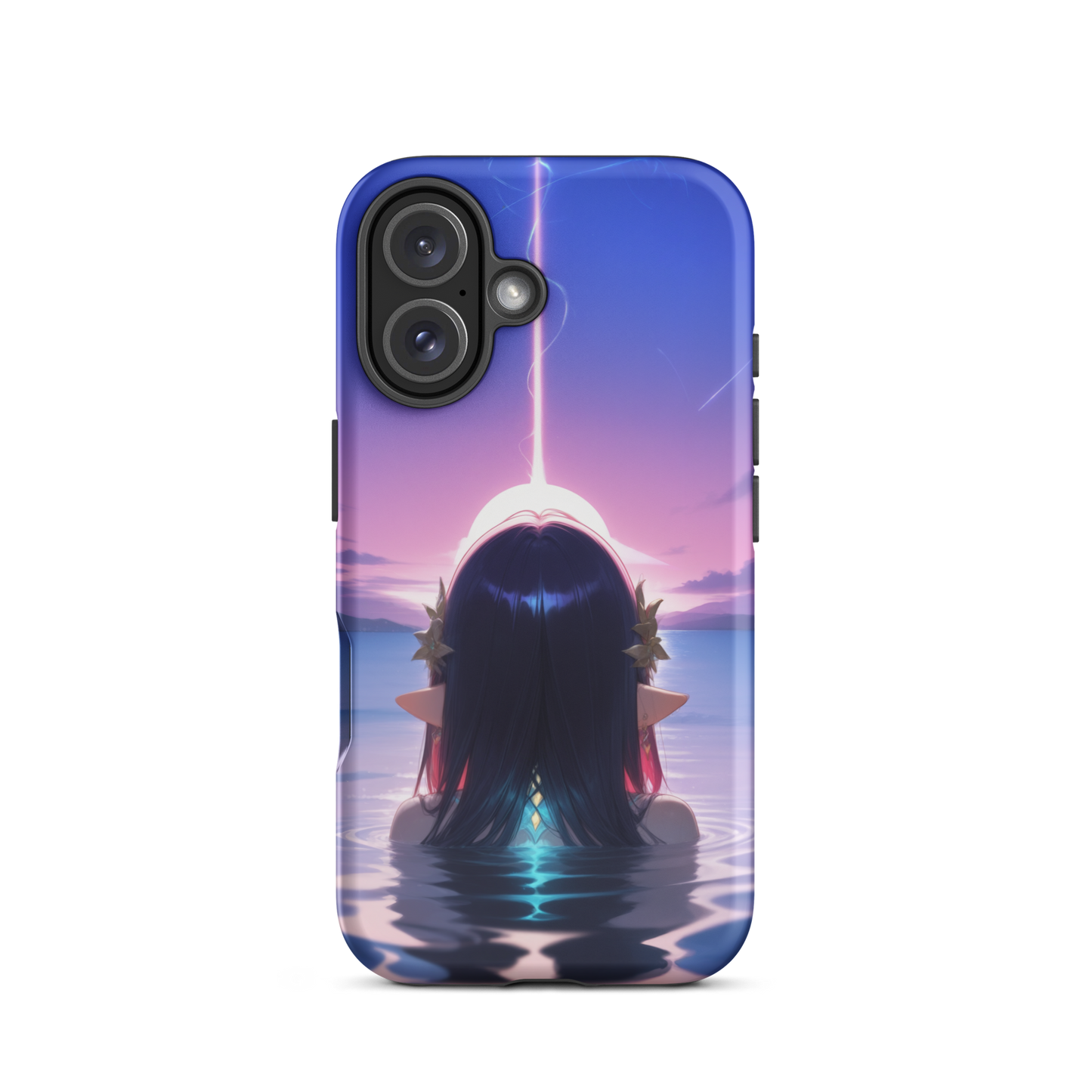 Coque iPhone® femme aquatique - iPhone 16 - Double Couche Rigide - SoulCase