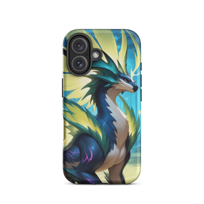 Coque iPhone® Dragon Sylvestre - iPhone 16 - Double Couche Rigide - SoulCase