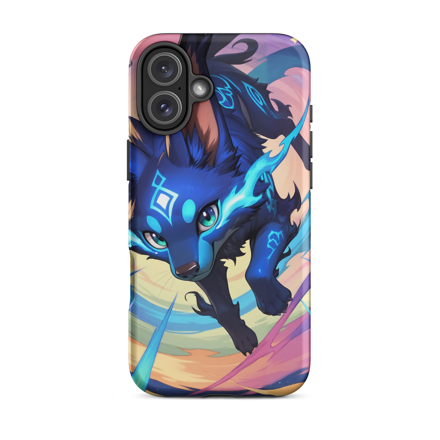 Coque iPhone® renard mignon - iPhone 16 Plus - Double Couche Rigide - SoulCase