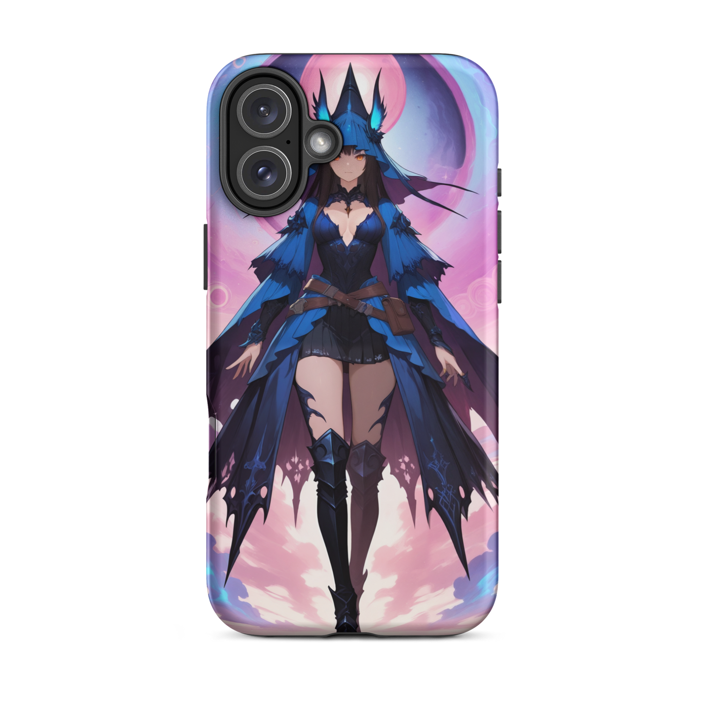 Coque iPhone® femme elfique - iPhone 16 Plus - Double Couche Rigide - SoulCase