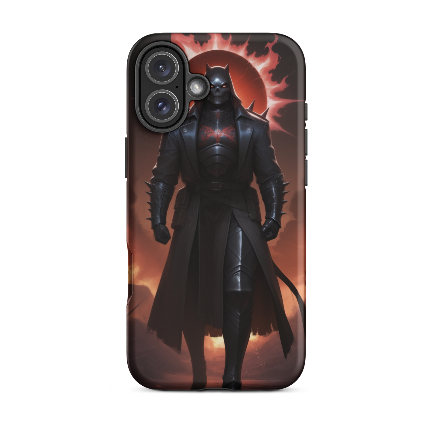 Coque iPhone® bourreau infernal - iPhone 16 Plus - Double Couche Rigide - SoulCase