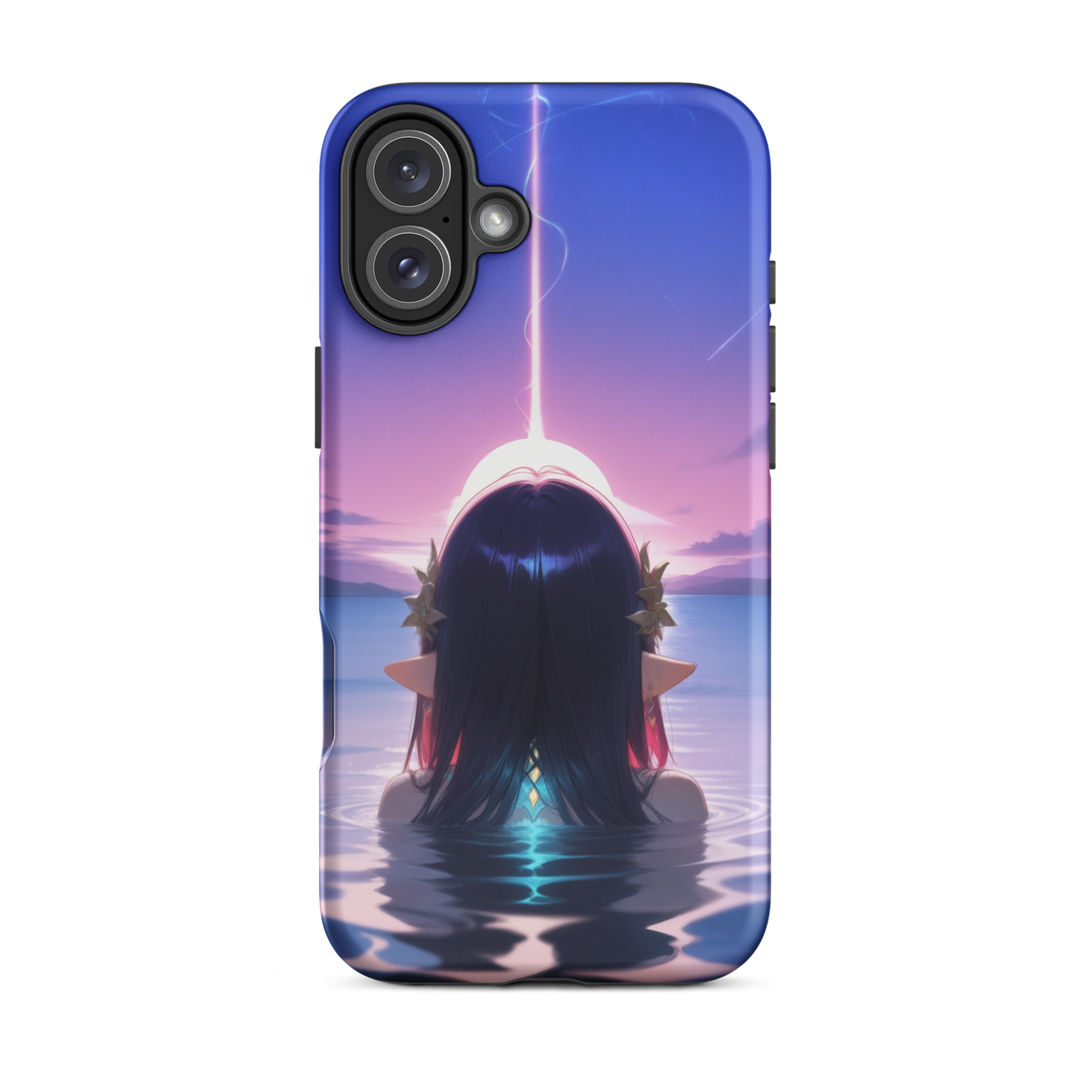 Coque iPhone® femme aquatique - iPhone 16 Plus - Double Couche Rigide - SoulCase