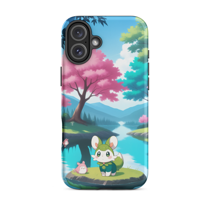 Coque d’iPhone® Adorable Tranquillité - iPhone 16 Plus - Double Couche Rigide - SoulCase