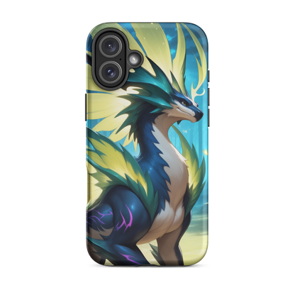 Coque iPhone® Dragon Sylvestre - iPhone 16 Plus - Double Couche Rigide - SoulCase