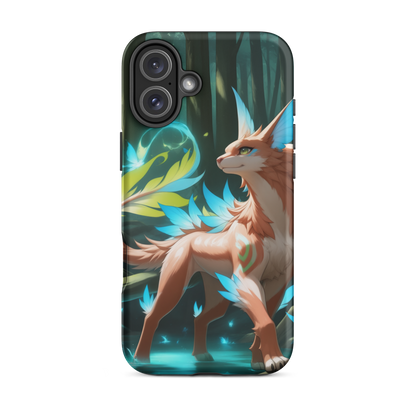 Coque iPhone® Félin de la forêt - iPhone 16 Plus - Double Couche Rigide - SoulCase