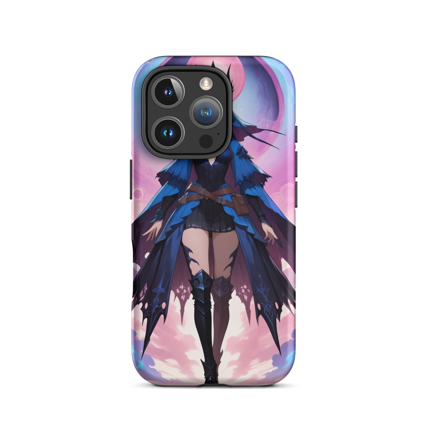 Coque iPhone® femme elfique - iPhone 16 Pro - Double Couche Rigide - SoulCase
