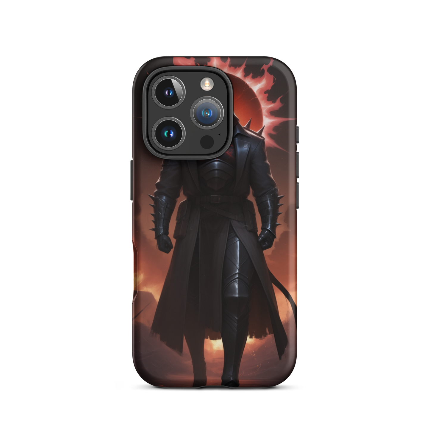 Coque iPhone® bourreau infernal - iPhone 16 Pro - Double Couche Rigide - SoulCase