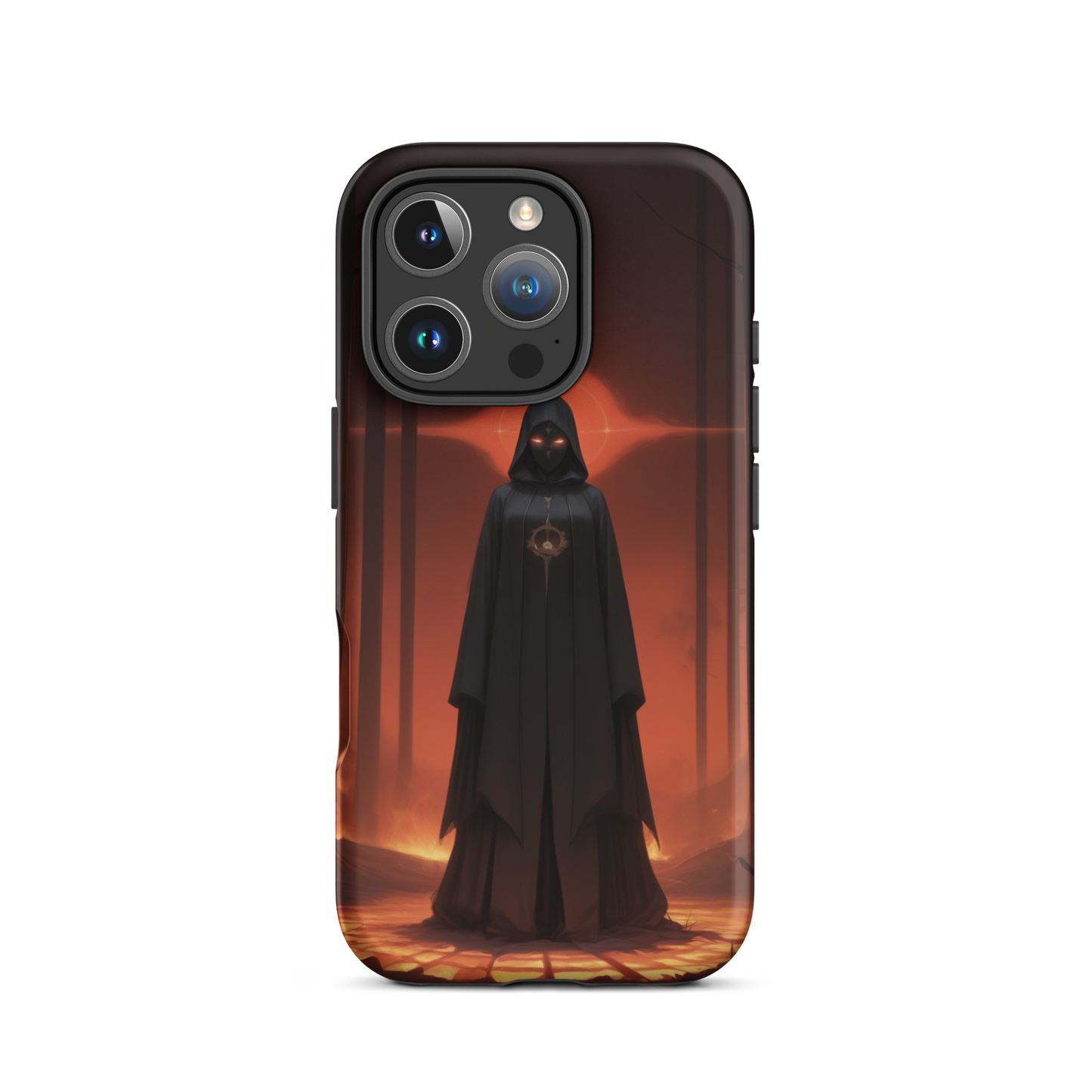 Coque iPhone® membre de la secte - iPhone 16 Pro - Double Couche Rigide - SoulCase