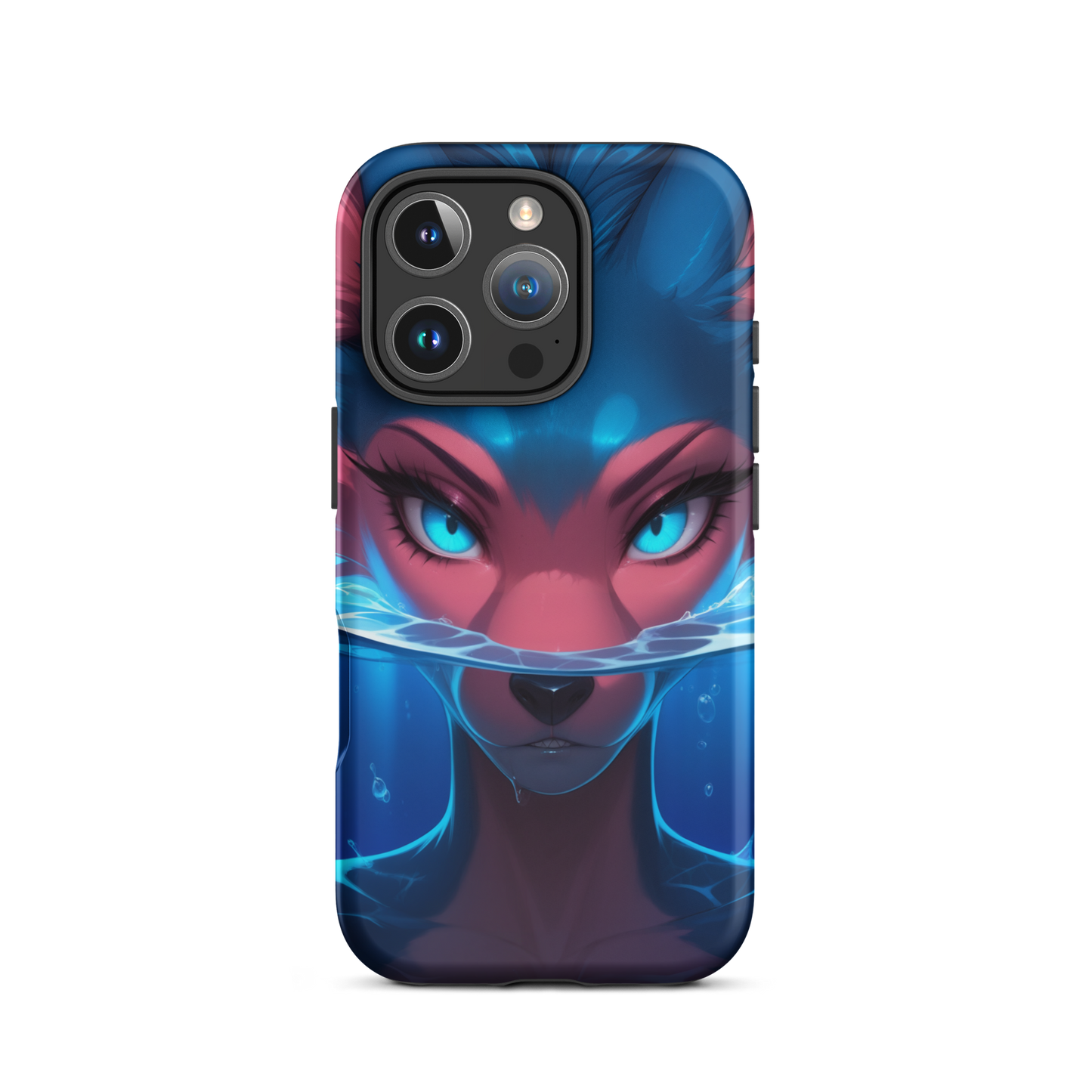 Coque iPhone® visiteur de l’océan - iPhone 16 Pro - Double Couche Rigide - SoulCase