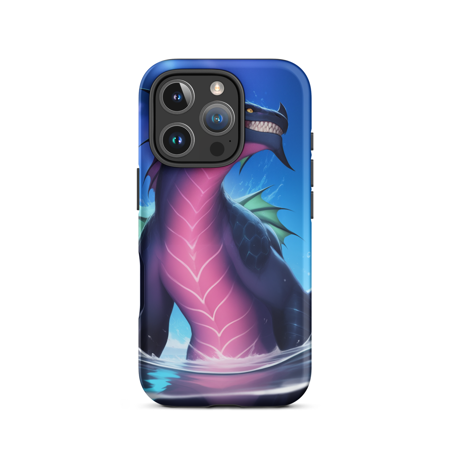 Coque iPhone® empereur de l’océan - iPhone 16 Pro - Double Couche Rigide - SoulCase