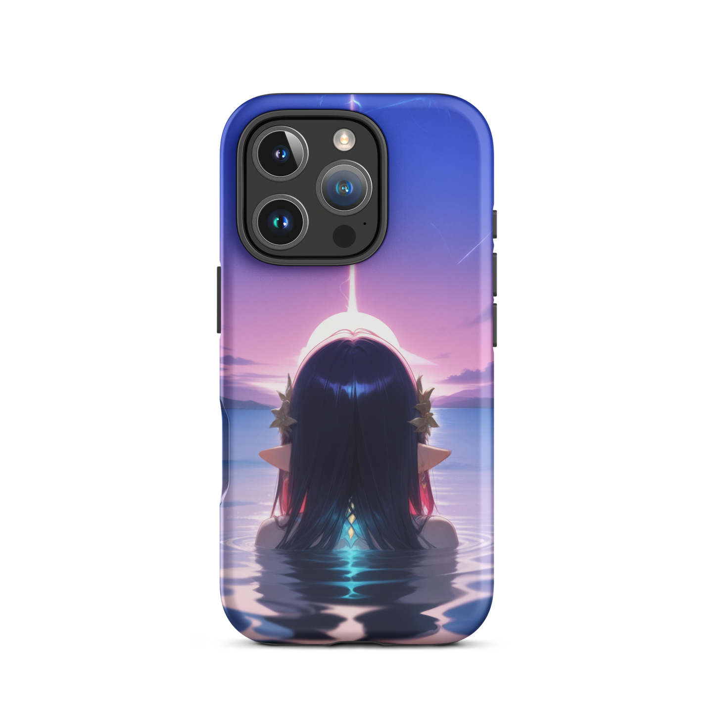 Coque iPhone® femme aquatique - iPhone 16 Pro - Double Couche Rigide - SoulCase