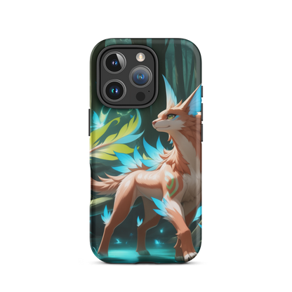 Coque iPhone® Félin de la forêt - iPhone 16 Pro - Double Couche Rigide - SoulCase