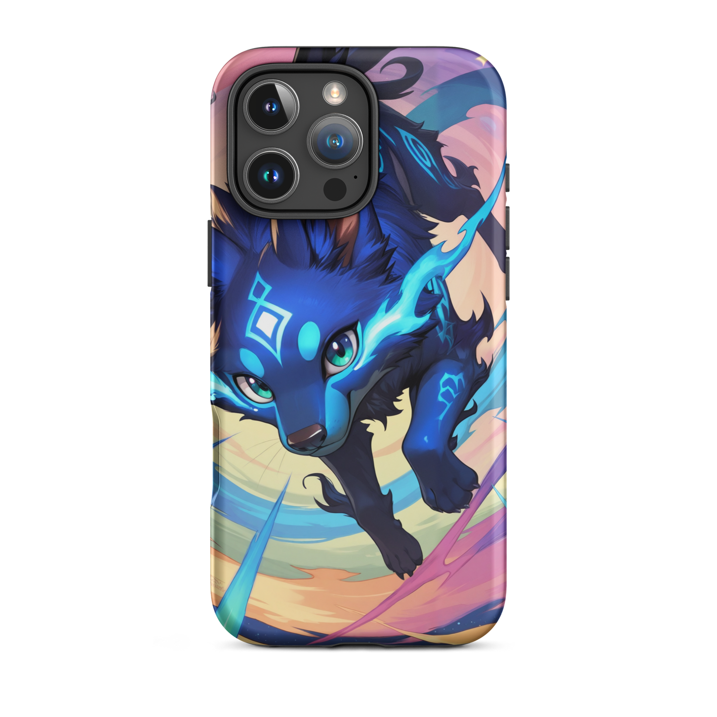 Coque iPhone® renard mignon - iPhone 16 Pro Max - Double Couche Rigide - SoulCase