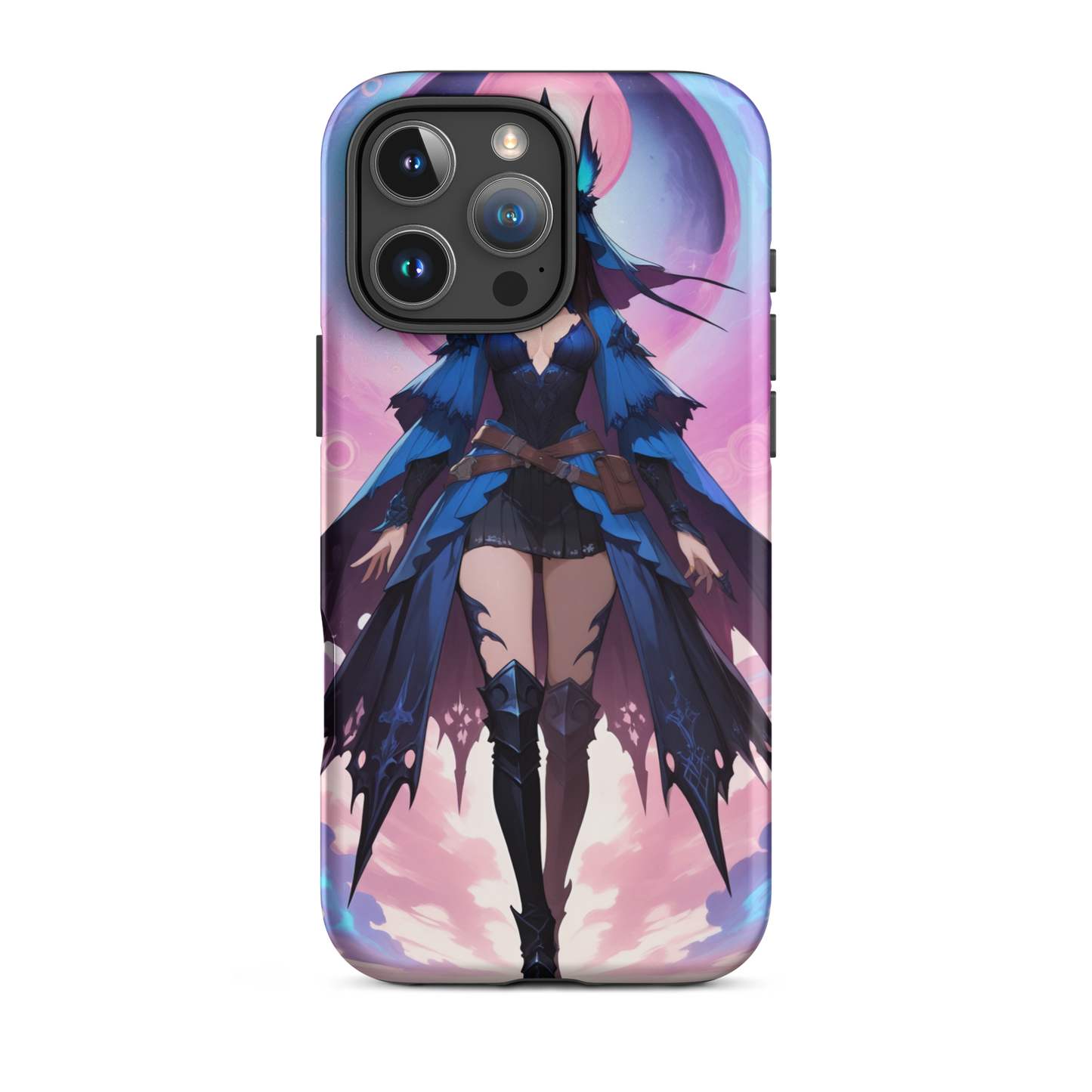 Coque iPhone® femme elfique - iPhone 16 Pro Max - Double Couche Rigide - SoulCase