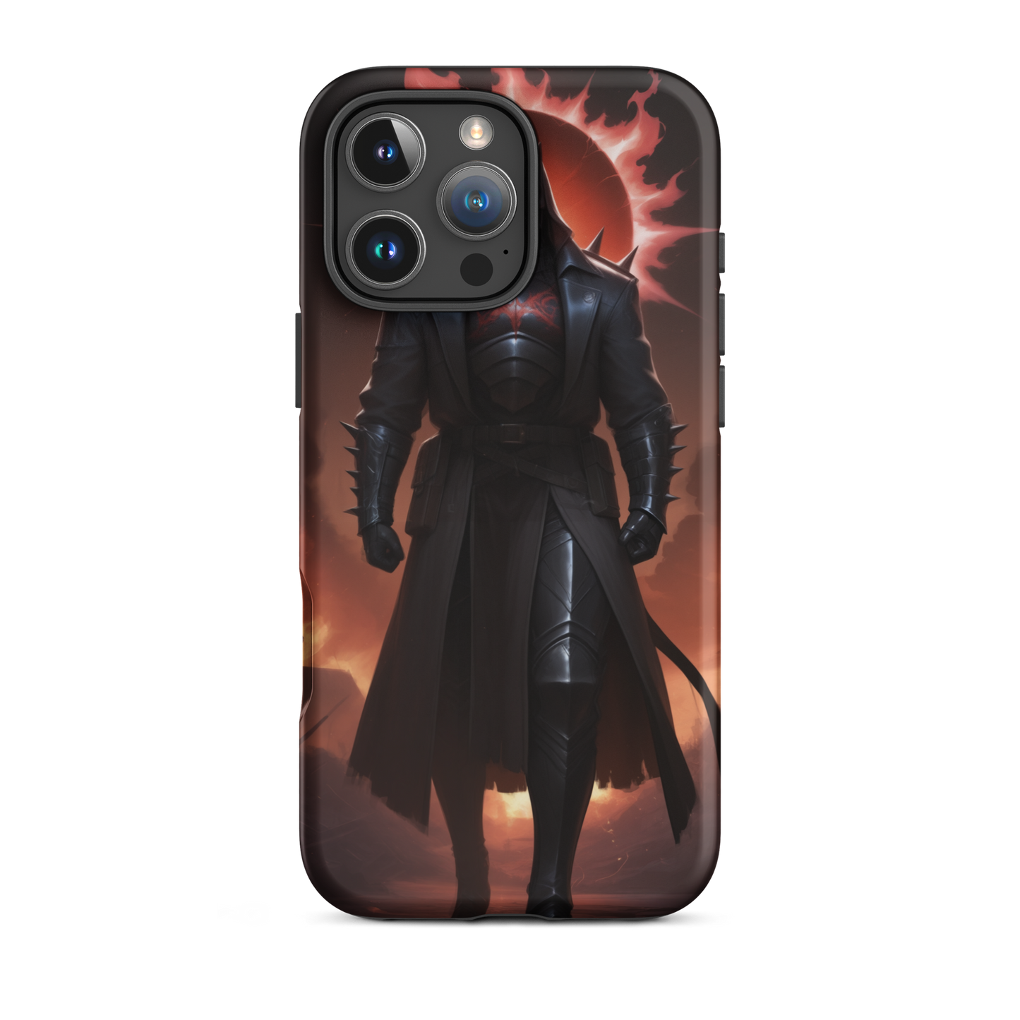 Coque iPhone® bourreau infernal - iPhone 16 Pro Max - Double Couche Rigide - SoulCase
