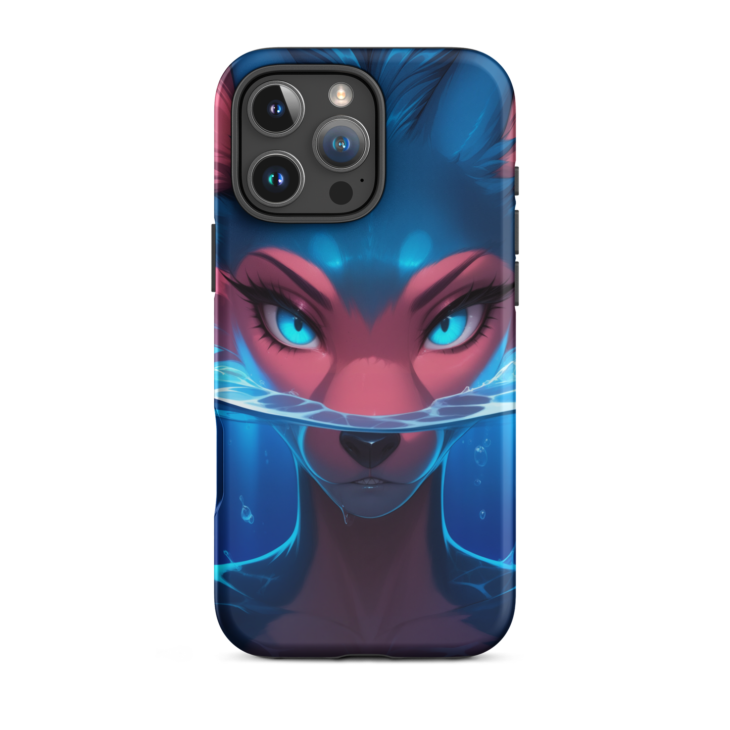 Coque iPhone® visiteur de l’océan - iPhone 16 Pro Max - Double Couche Rigide - SoulCase