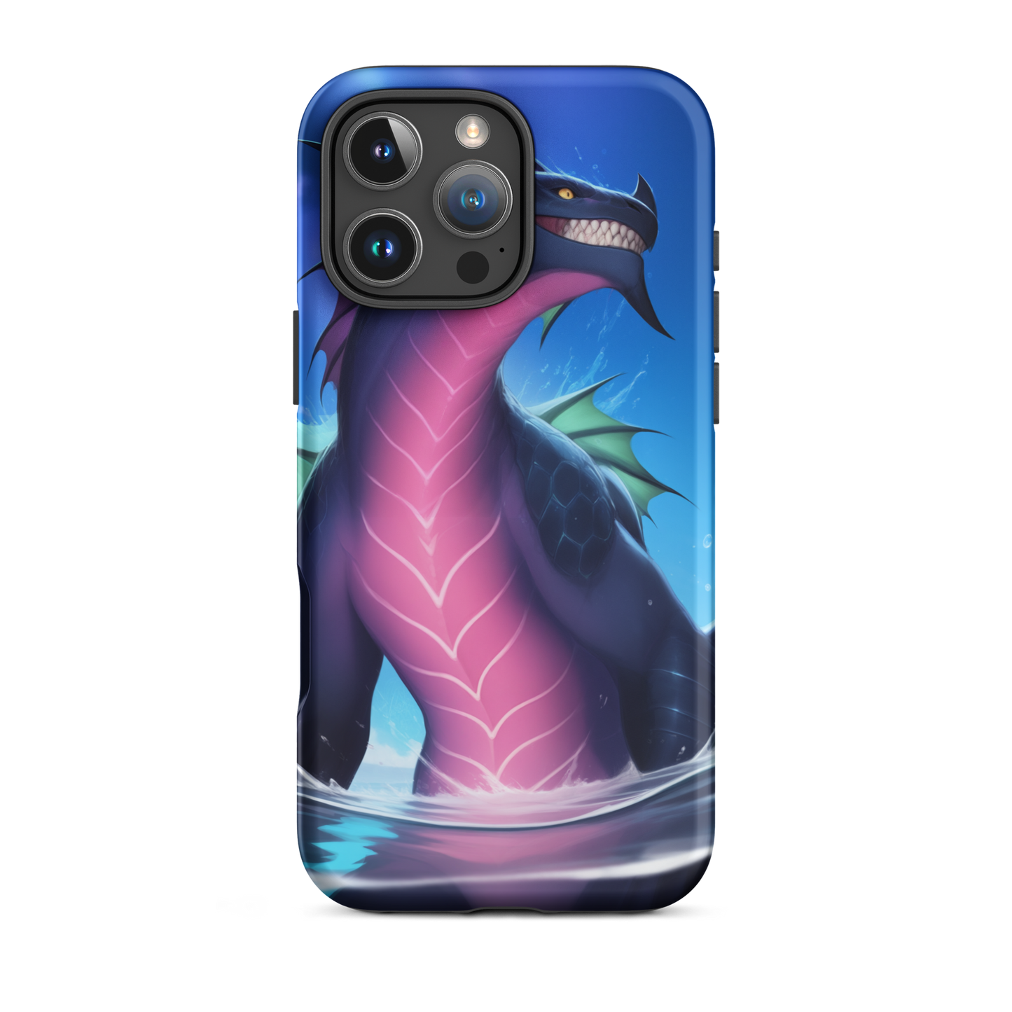 Coque iPhone® empereur de l’océan - iPhone 16 Pro Max - Double Couche Rigide - SoulCase