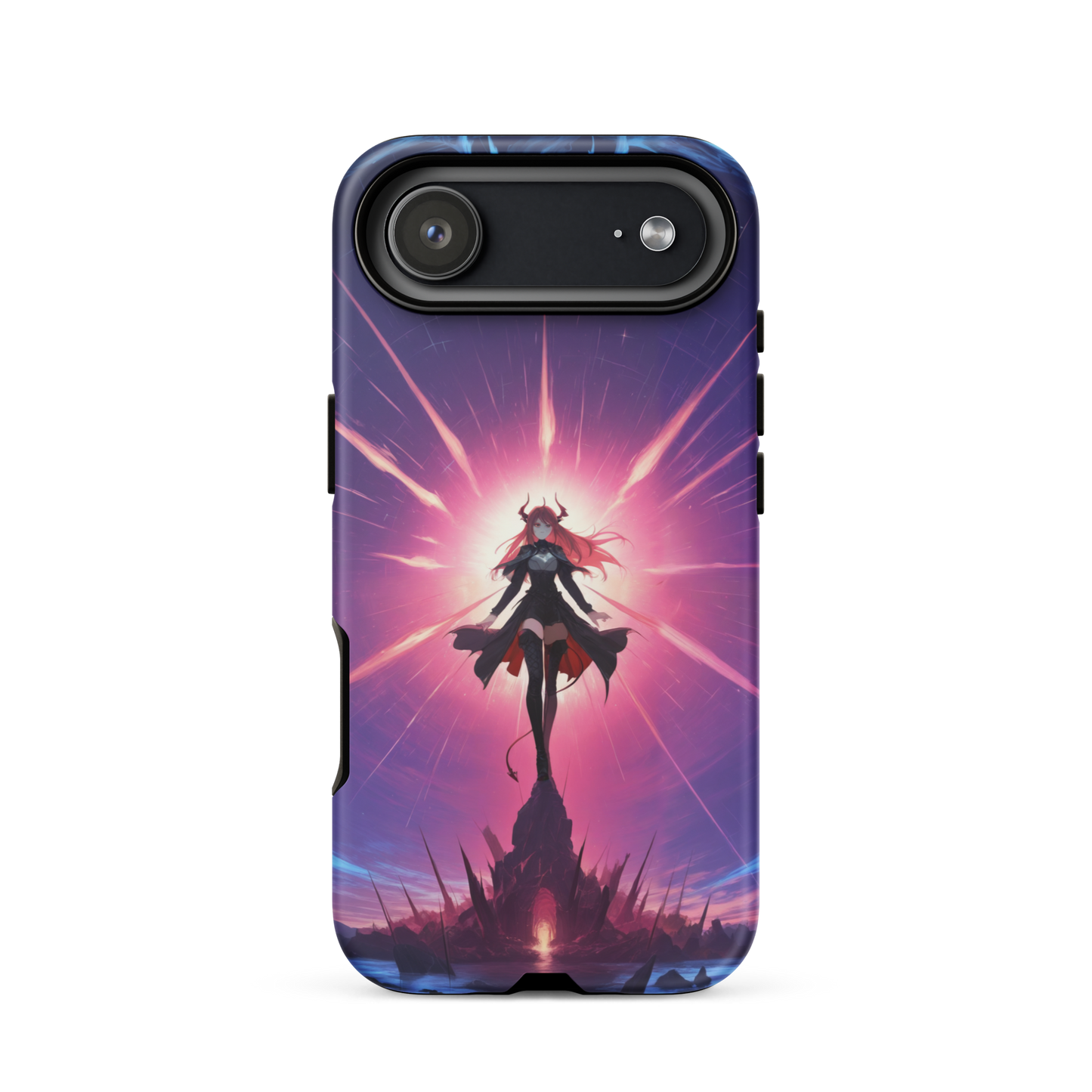 Coque iPhone® princesse ténébreuse - iPhone 17 Air - Double Couche Rigide - SoulCase