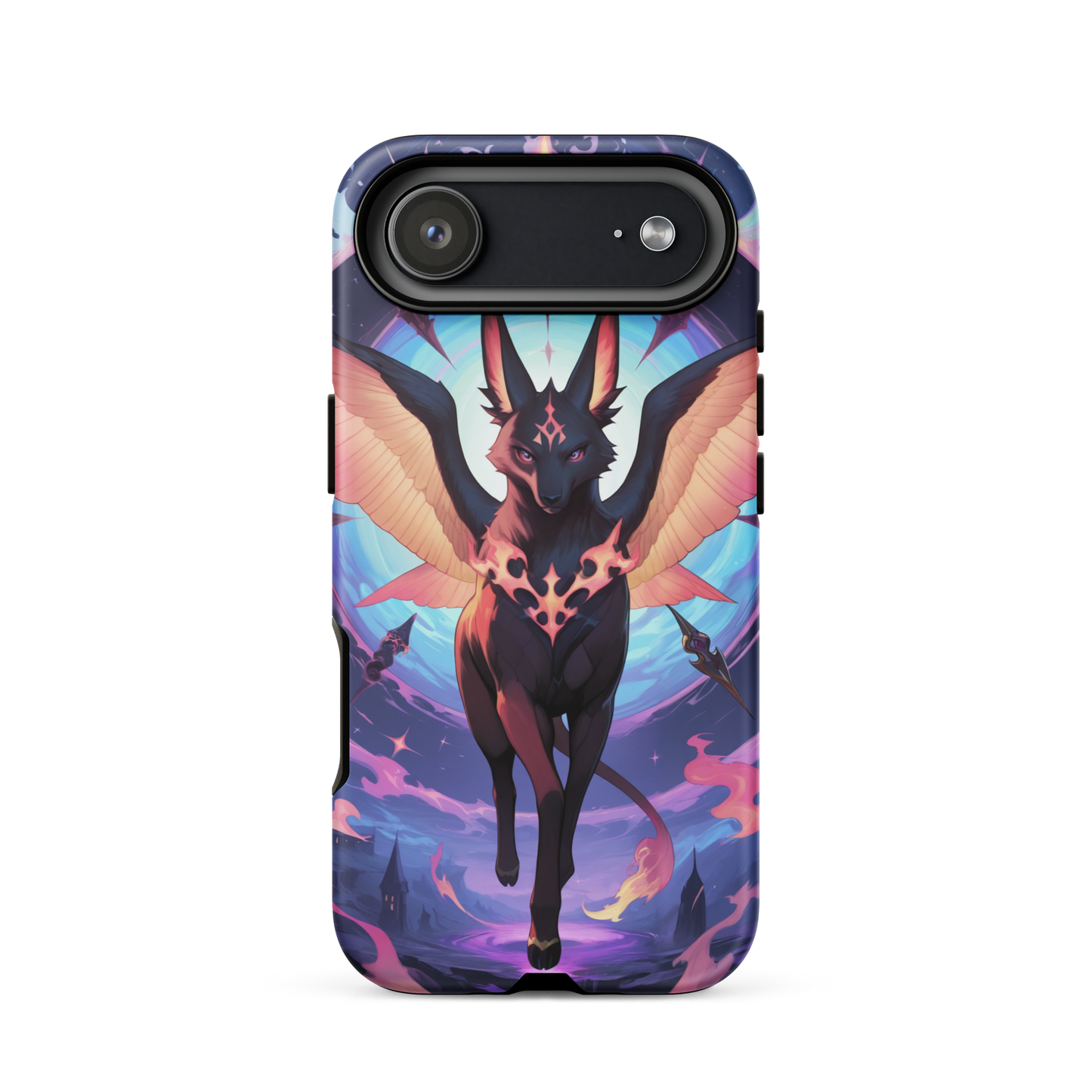Coque iPhone® chien ailé - iPhone 17 Air - Double Couche Rigide - SoulCase