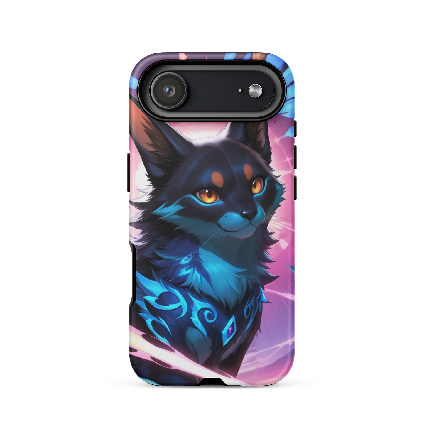 Coque iPhone® chat ténébreux - iPhone 17 Air - Double Couche Rigide - SoulCase