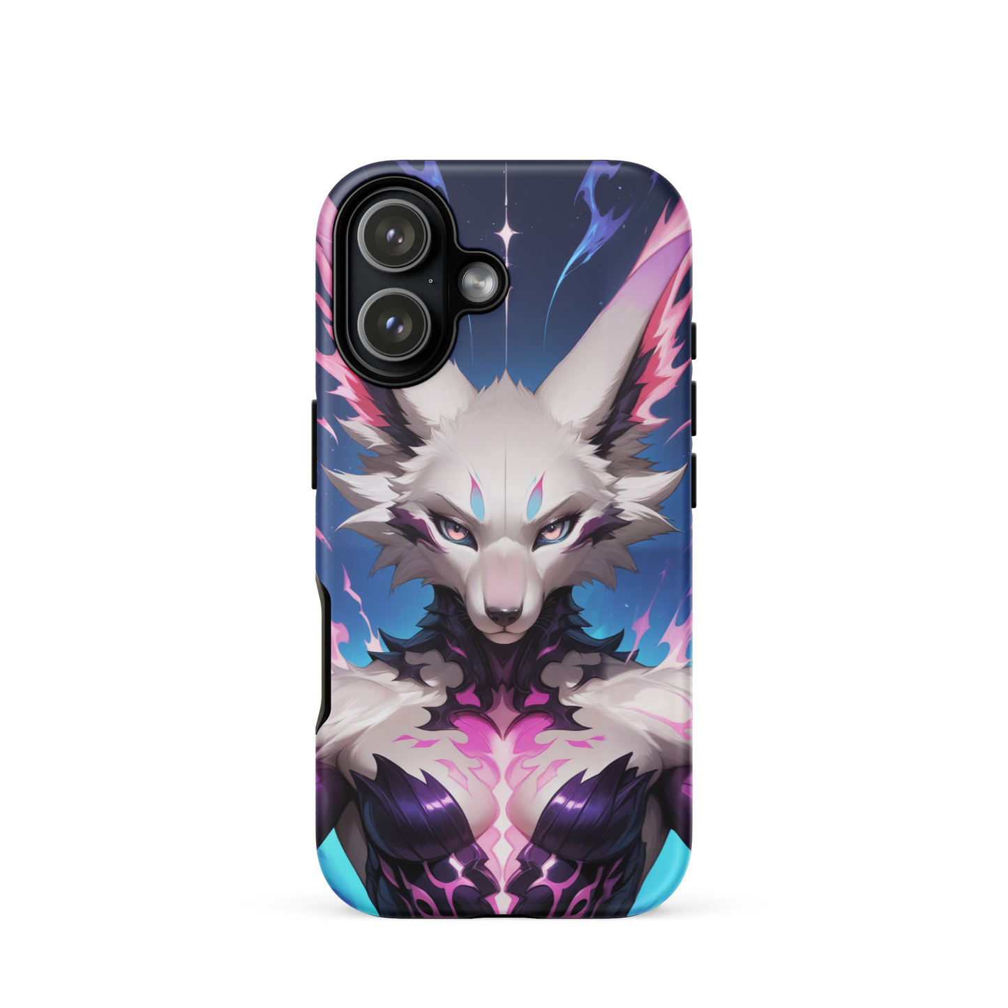 Coque iPhone® femme renarde - iPhone 17 - Double Couche Rigide - SoulCase