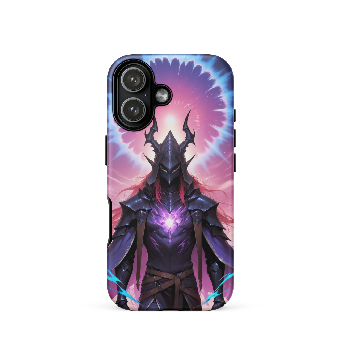 Coque iPhone® samouraï ténébreux - iPhone 17 - Double Couche Rigide - SoulCase